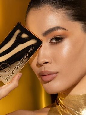 Natasha Denona Golden Highlighter Trio - Gold, Champagne, Bronze